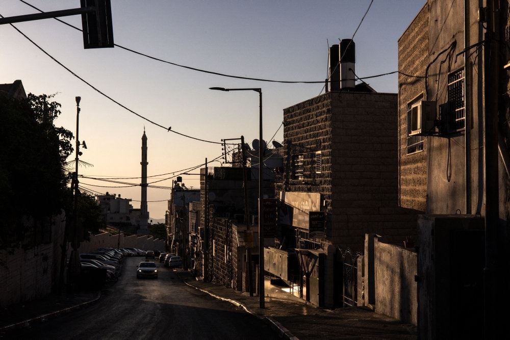 Stille gader i israel